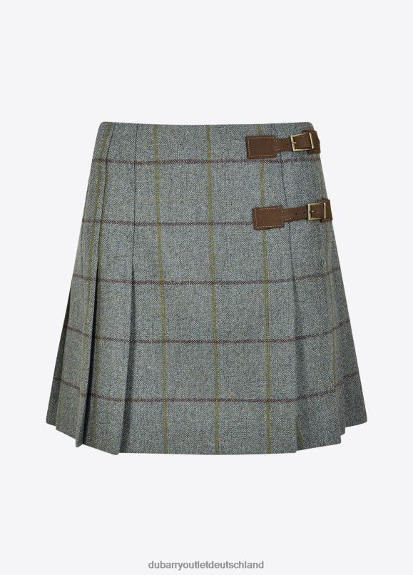 Frauen 4T2X6282 Dubarry Blüten-Tweed-Rock Kleidung Sauerampfer