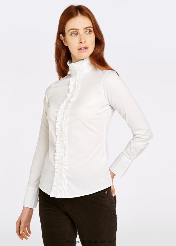 Frauen 4T2X6179 Dubarry Kamille-Shirt Kleidung Weiß