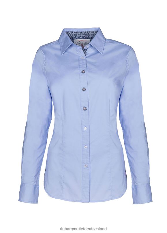 Frauen 4T2X6555 Dubarry Clematis-Shirt Kleidung Blau