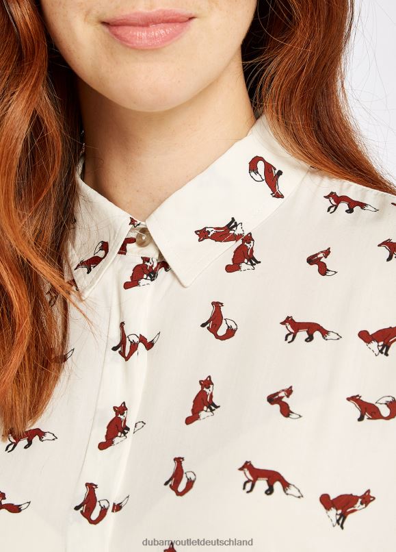 Frauen 4T2X6607 Dubarry Delphine-Shirt Kleidung Creme