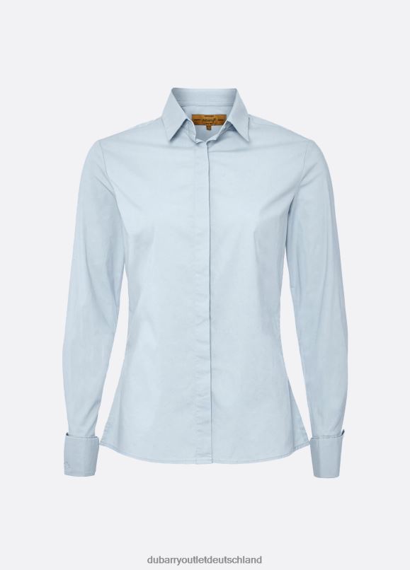 Frauen 4T2X6717 Dubarry Narzissenhemd Kleidung hellblau