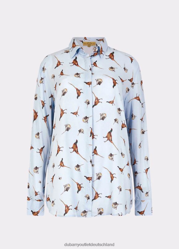 Frauen 4T2X6768 Dubarry Briarrose-Shirt Kleidung blau-multi