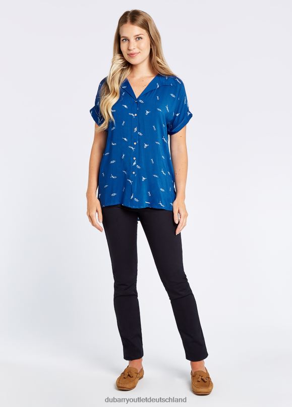 Frauen 4T2X6773 Dubarry Reiher-Shirt Kleidung Eisvogel