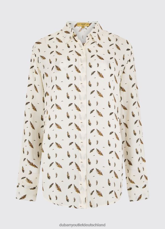 Frauen 4T2X6774 Dubarry Obstgarten-Shirt Kleidung Creme