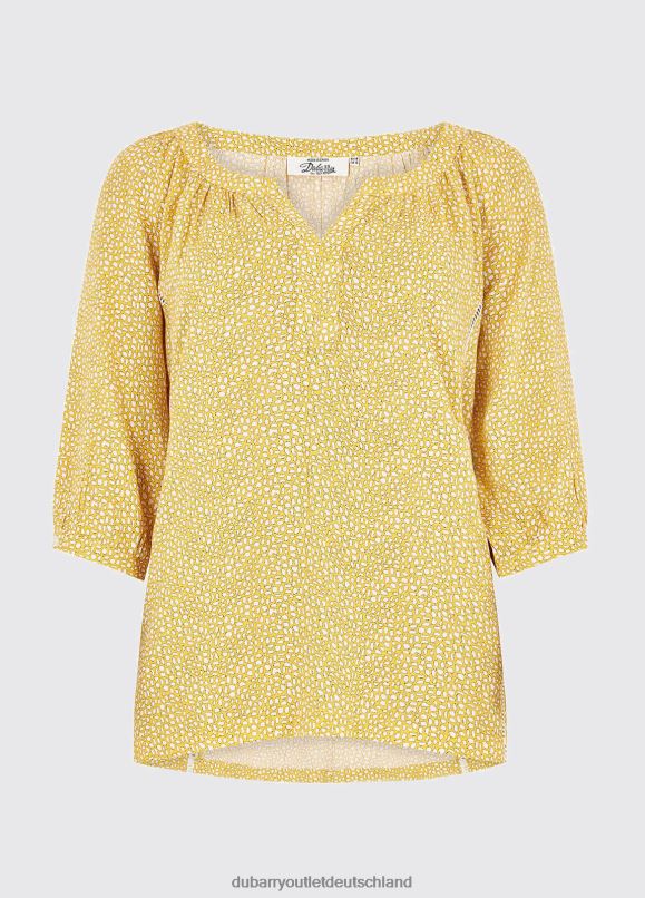 Frauen 4T2X6791 Dubarry Dahlien-Shirt Kleidung Sonnenblume