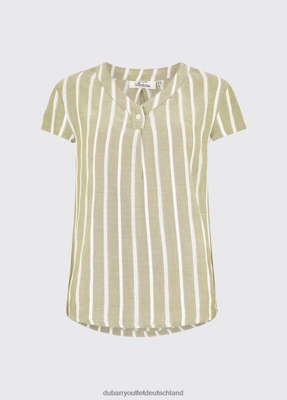 Frauen 4T2X6797 Dubarry Gardenia-Shirt Kleidung khaki