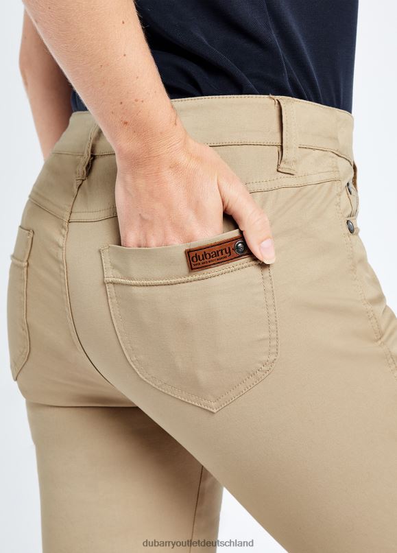 Frauen 4T2X6198 Dubarry Greenway-Jeans Kleidung Auster