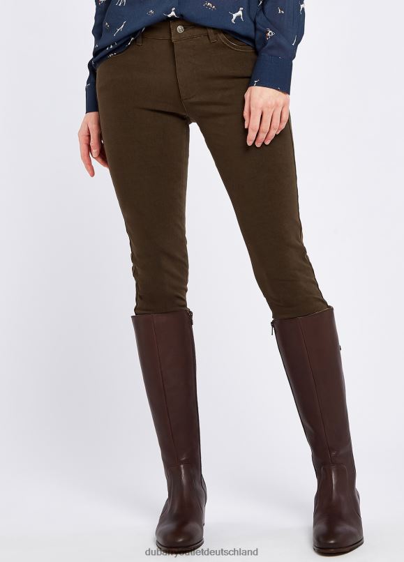 Frauen 4T2X6245 Dubarry Sallybrook-Hose Kleidung Bourbon