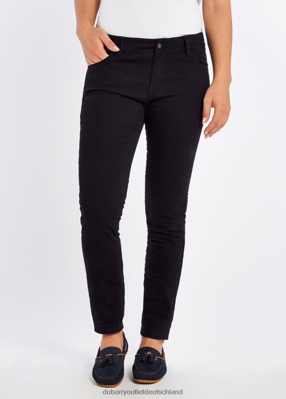 Frauen 4T2X6483 Dubarry Fuchsschwanz-Jeans Kleidung Marine
