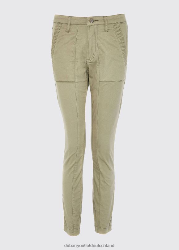 Frauen 4T2X6801 Dubarry Kurze Hose von Roscarbery Kleidung khaki