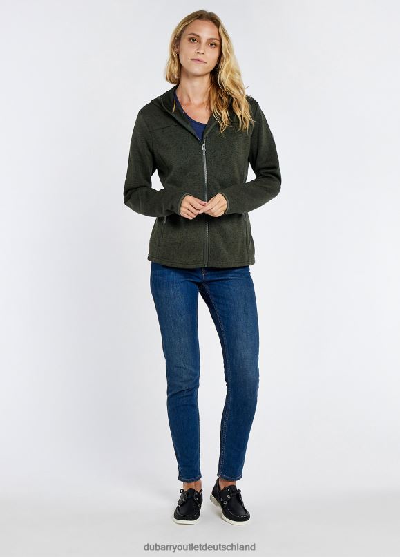 Frauen 4T2X6141 Dubarry Ardcairn-Fleecejacke Kleidung Pesto