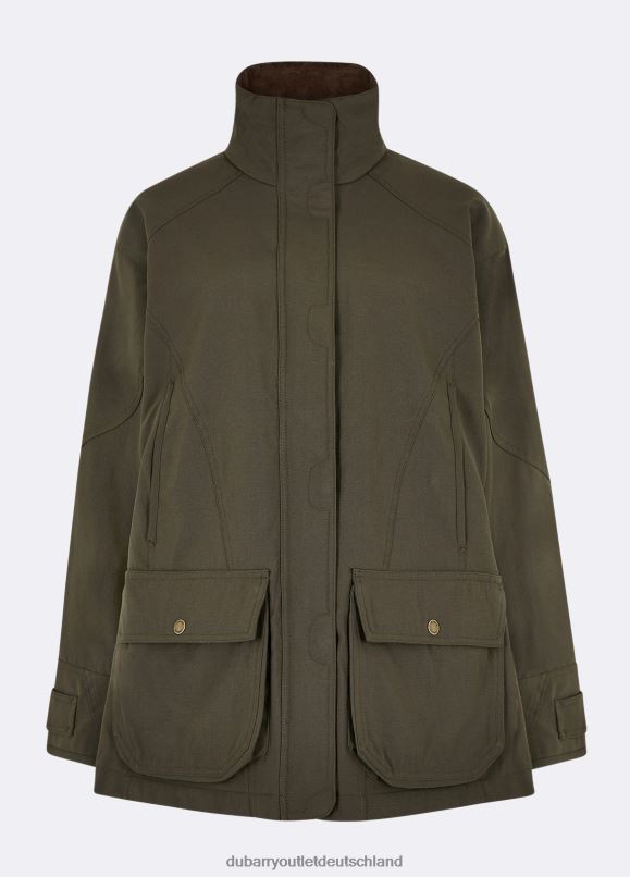 Frauen 4T2X6195 Dubarry Castlehyde Allzweck-Schießmantel Kleidung Efeu
