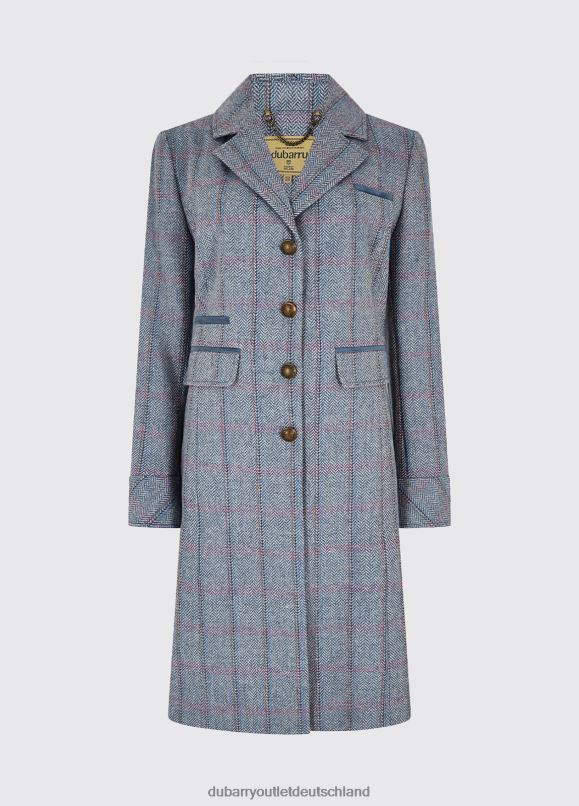 Frauen 4T2X6209 Dubarry Schwarzdorn-Wollmantel Kleidung Denim-Dunst