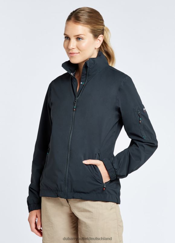 Frauen 4T2X6233 Dubarry Korfu-Crewjacke Kleidung Graphit