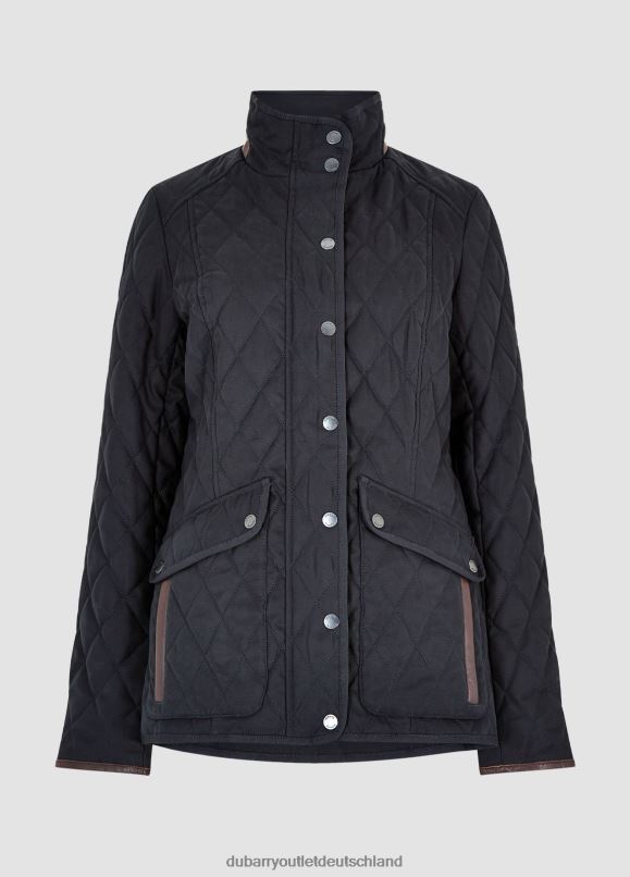 Frauen 4T2X6242 Dubarry Corrib-Steppjacke Kleidung Marine