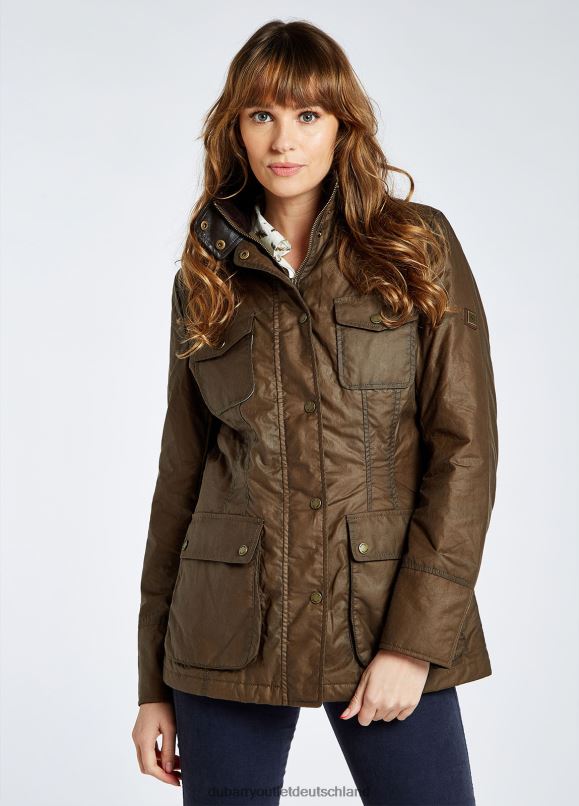 Frauen 4T2X6267 Dubarry Munsboro Wachsjacke Kleidung Ingwer