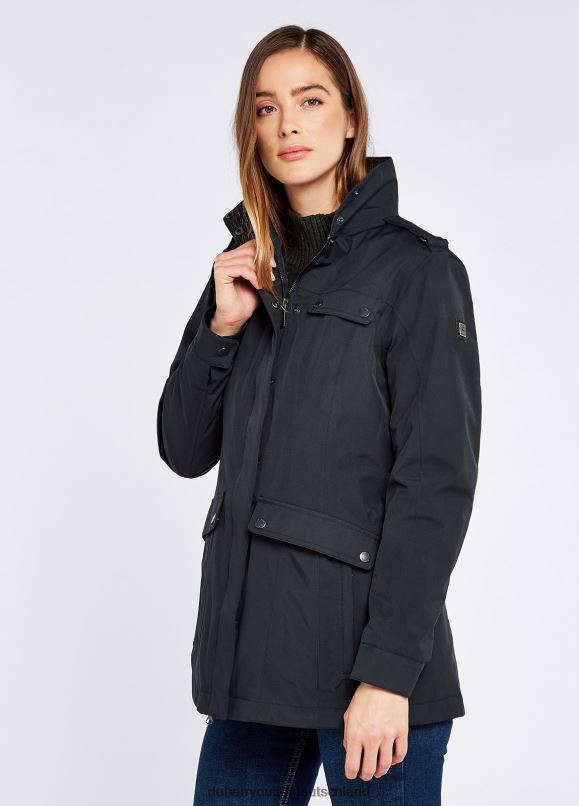 Frauen 4T2X6482 Dubarry Banville Utility-Jacke Kleidung Marine