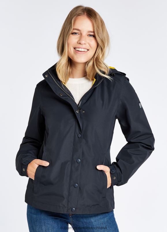 Frauen 4T2X6584 Dubarry Rockpool-Jacke Kleidung Marine