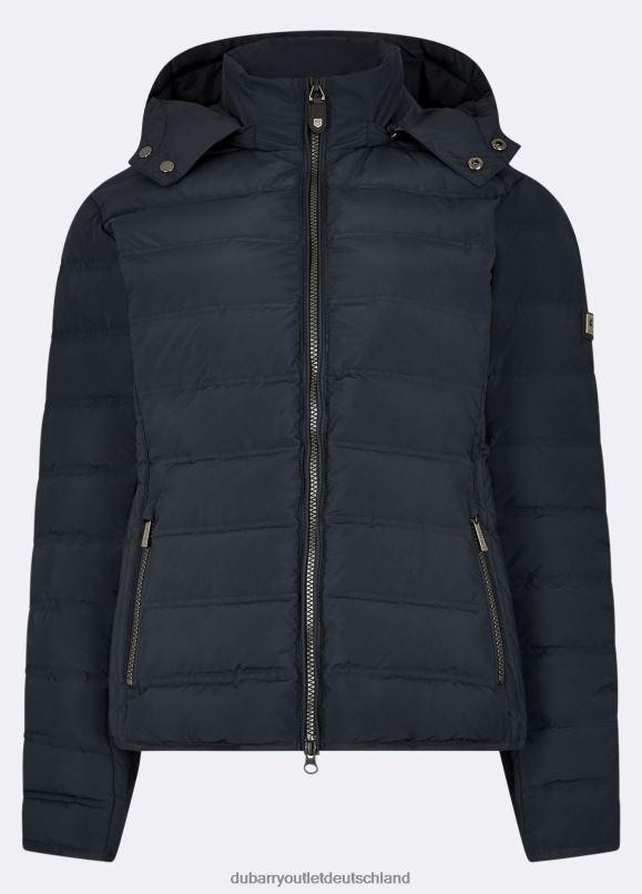 Frauen 4T2X6663 Dubarry Kilkelly Steppmantel Kleidung Marine