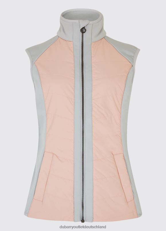 Frauen 4T2X6706 Dubarry Foyle-Weste Kleidung Altrosa