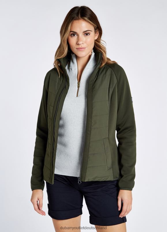 Frauen 4T2X6757 Dubarry Smaragdjacke Kleidung Pesto