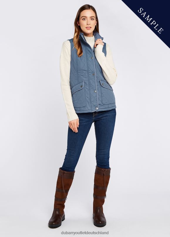 Frauen 4T2X6764 Dubarry Clonmel Kleidung Schieferblau