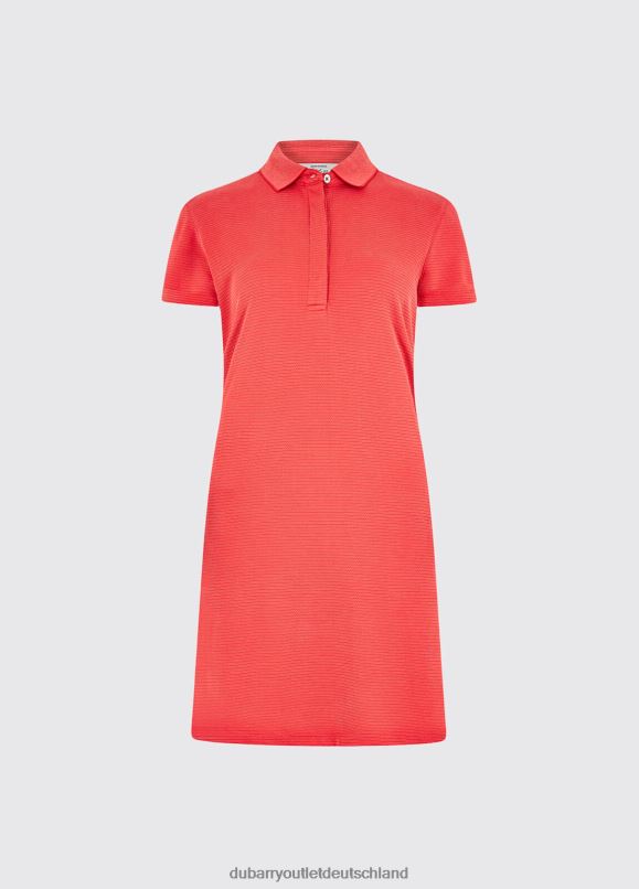 Frauen 4T2X6562 Dubarry Ardee-Kleid Kleidung Mohn