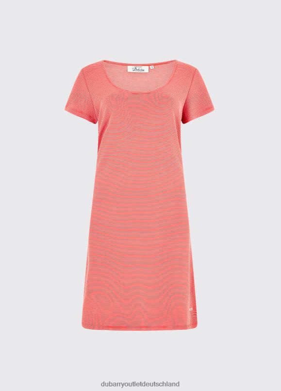 Frauen 4T2X6812 Dubarry Suncroft-Kleid Kleidung Mohn