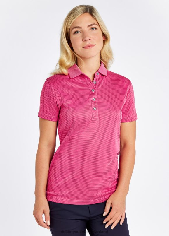 Frauen 4T2X6681 Dubarry Edenderry-Poloshirt Kleidung Orchidee