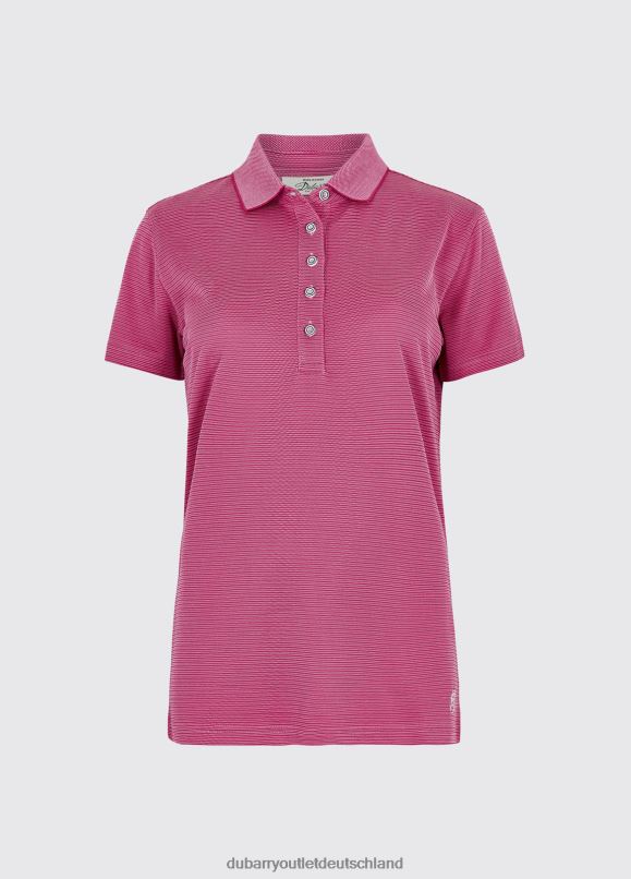Frauen 4T2X6681 Dubarry Edenderry-Poloshirt Kleidung Orchidee