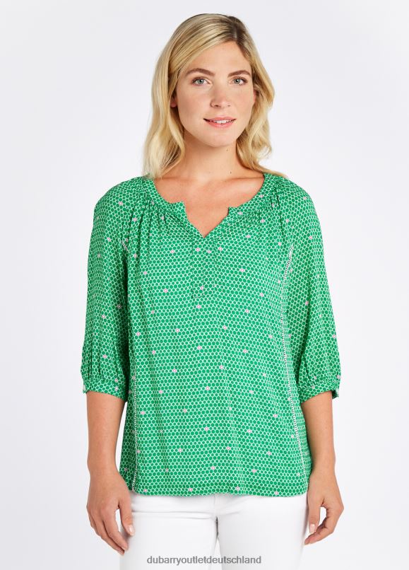 Frauen 4T2X6721 Dubarry Moltebeeroberteil Kleidung Kelly Green