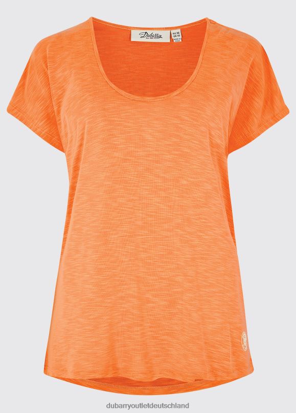 Frauen 4T2X6805 Dubarry Castlecomer oben Kleidung Mandarine