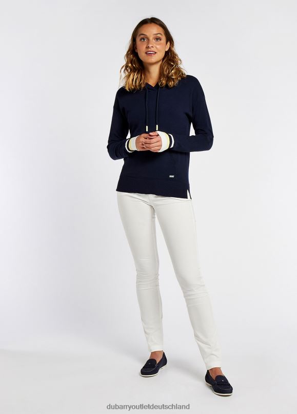 Frauen 4T2X6167 Dubarry Burncourt-Pullover-Kapuzenpullover Kleidung Marine