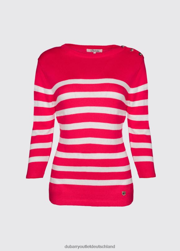 Frauen 4T2X6597 Dubarry Kilcar-Pullover Kleidung Granatapfel
