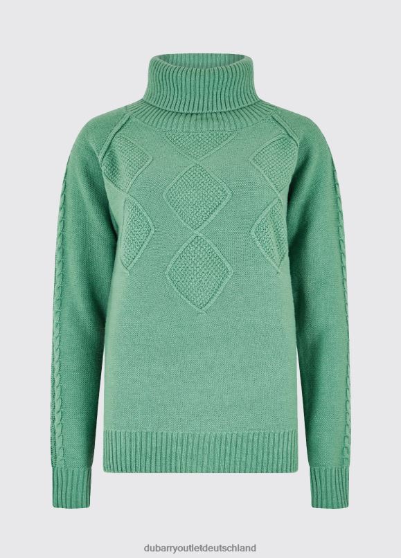 Frauen 4T2X6704 Dubarry Grober Rollkragenpullover von Belleek Kleidung Zierapfel