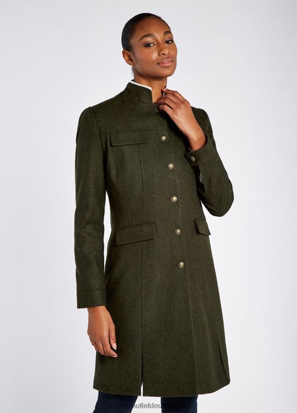 Frauen 4T2X6196 Dubarry Coolepark Tweedmantel Kleidung Loden