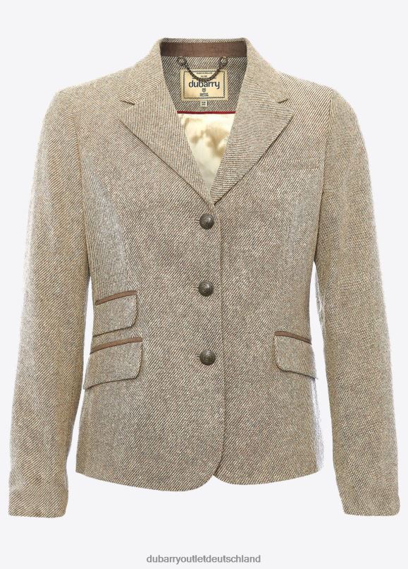 Frauen 4T2X6550 Dubarry Jacke aus Buttercup-Tweed Kleidung Zobel