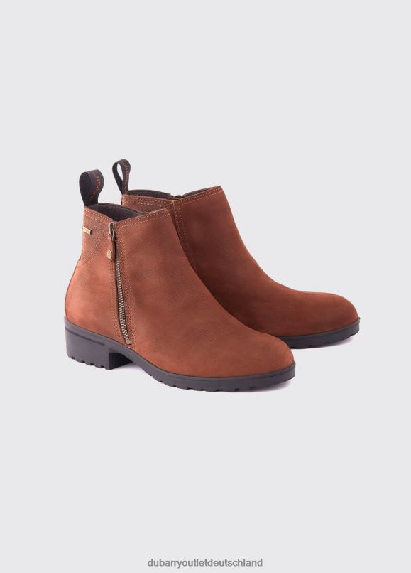 Frauen 4T2X6502 Dubarry Carlow-Lederstiefel Schuhwerk Nussbaum