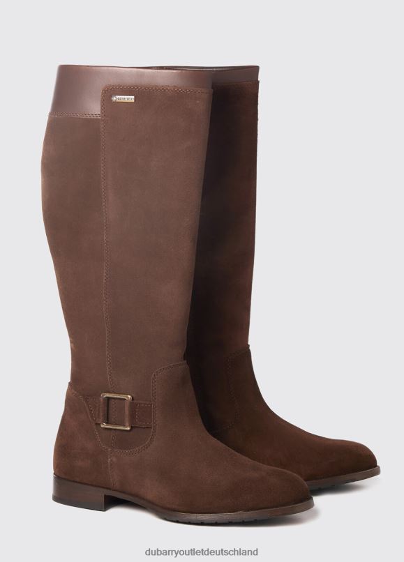 Frauen 4T2X6655 Dubarry Limerick-Stiefel mit Ledersohle Schuhwerk Zigarre