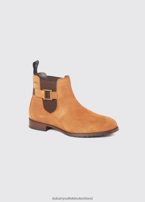 Frauen 4T2X6747 Dubarry Monaghan-Stiefel mit Ledersohle Schuhwerk Kamel