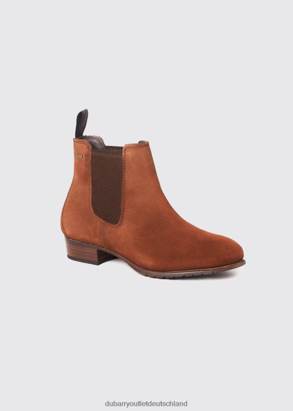 Frauen 4T2X6750 Dubarry Stiefel mit Korkledersohle Schuhwerk rostrot