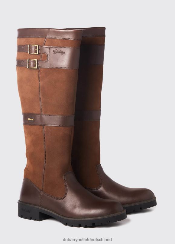 Frauen 4T2X610 Dubarry Longford Country-Stiefel Schuhwerk Nussbaum