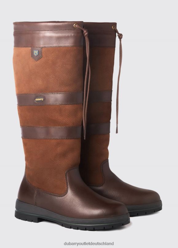 Frauen 4T2X61 Dubarry Galway Country-Stiefel Schuhwerk Nussbaum