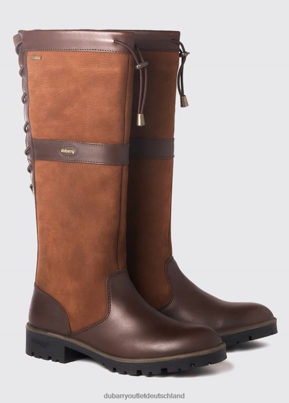 Frauen 4T2X625 Dubarry Glanmire Country-Stiefel Schuhwerk Nussbaum