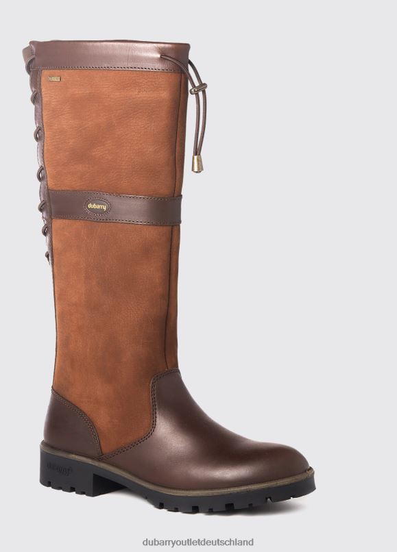Frauen 4T2X625 Dubarry Glanmire Country-Stiefel Schuhwerk Nussbaum