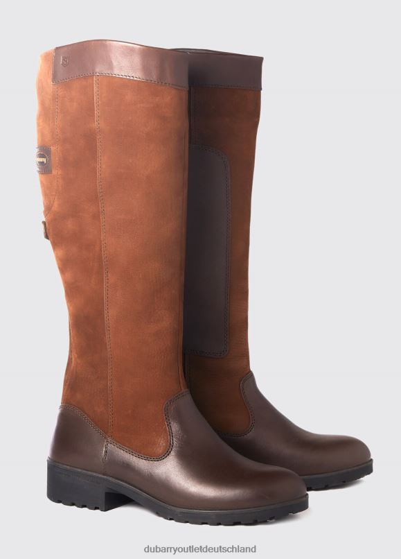 Frauen 4T2X627 Dubarry Clare Country-Stiefel Schuhwerk Nussbaum