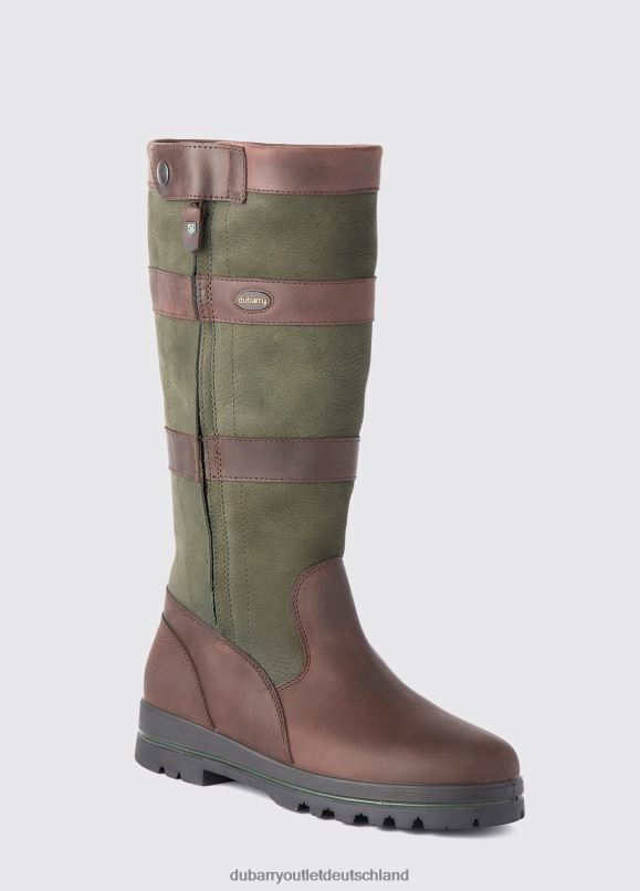Frauen 4T2X635 Dubarry Wexford Country-Stiefel Schuhwerk Efeu