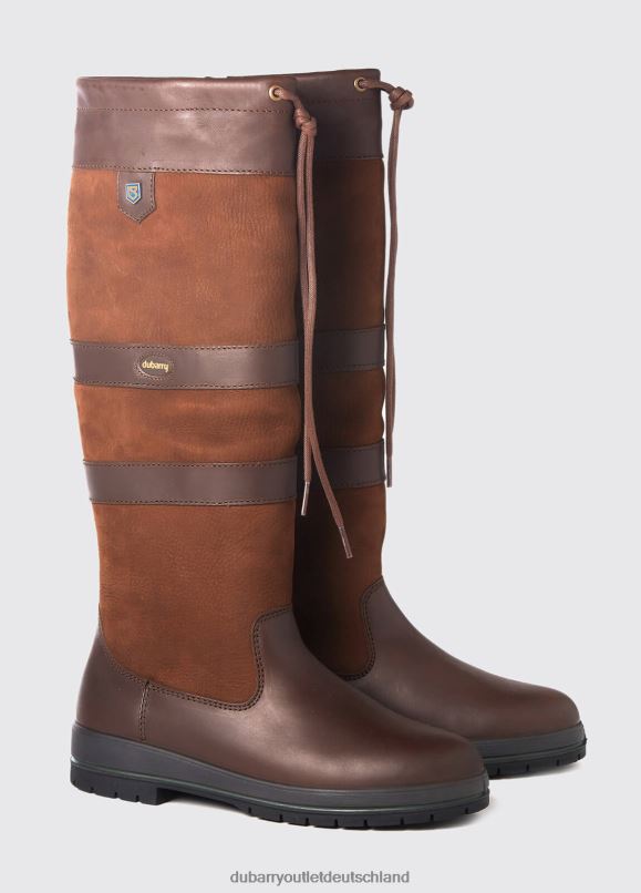 Frauen 4T2X63 Dubarry Galway Slimfit Country-Stiefel Schuhwerk Nussbaum