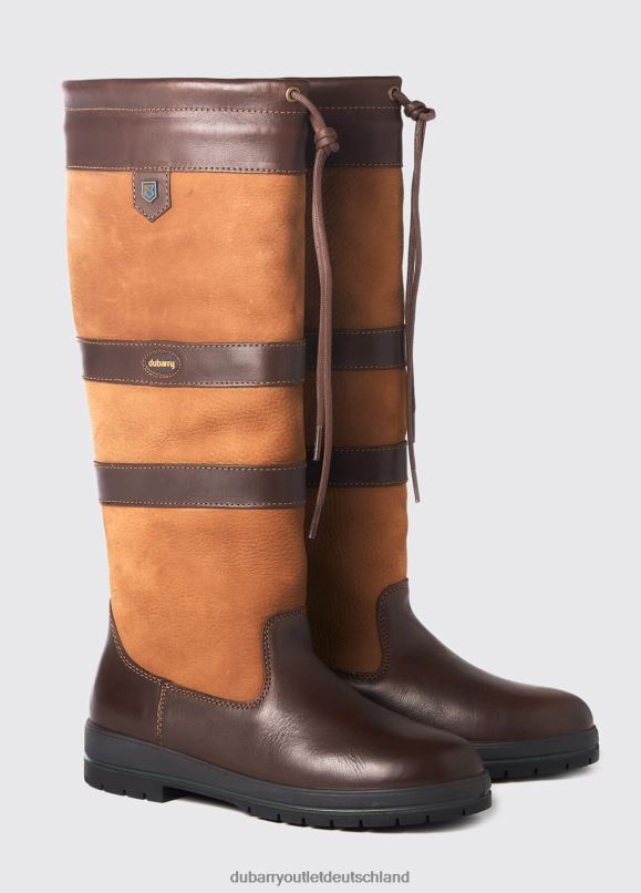 Frauen 4T2X642 Dubarry Galway Country-Stiefel Schuhwerk braun