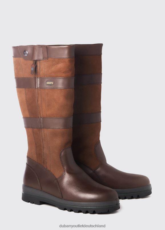 Frauen 4T2X66 Dubarry Wexford Country-Stiefel Schuhwerk Nussbaum
